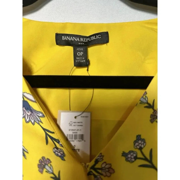 Woman Banana Republic Dress Cottagecore Peasant Fairy Dainty Prairie Flowy Sz 0P - Picture 2 of 4